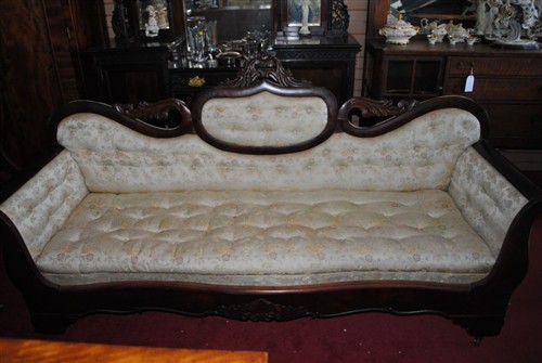 Victorian Mahogany Sofa
