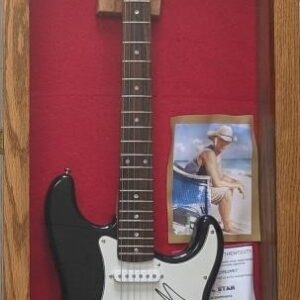 Kenny Chesney Hand Signed Guitar w/Display Case, COA, PA6560