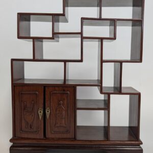 Chinese Table Top Curio, Rosewood, 11.5"H, PA6745