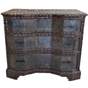 Vintage Maitland Smith 3 Drawer Chest, Dresser, 32.5"H, PA6749AA