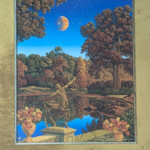 Jim Buckels, "Sagittarius", Framed, Signed, 25″x22.5, PA6810DM