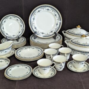 32 Piece Grasmere Blue by Minton, Made In England, PA6821MT