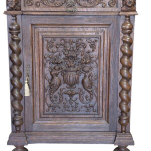 Antique Renaissance Revival Jam Cupboard, Oak, Circa 1880's, PA6854