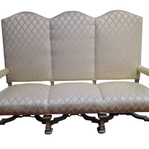 Antique Renaissance Hall Settee, Sofa, 58"H X 84"W, PA6864
