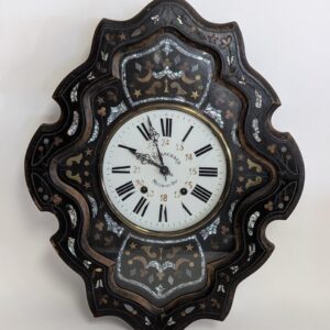 Antique French G Blanchard Montier en Der Wall Clock, 26"H, PA6851