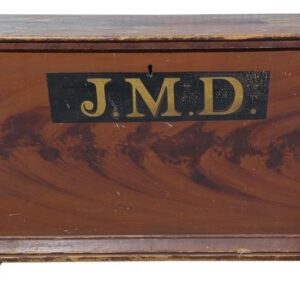 Antique Primitive Pine Blanket Chest, 39.5"W, PA6877