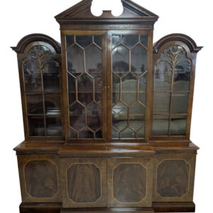 Vintage Century "Sutton Collection" Breakfront , Lighted, Mahogany, 95.5"H, PA6888MB