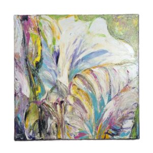 M Elizabeth Chapman, Abstract, Acrylic On Canvas, Signed, 24x24, PA6906CM