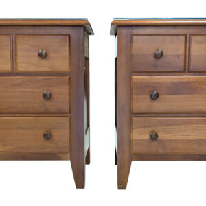Pair of Collingwood Bedside Chest/Nightstands, Cherry, 26.5"H, PA6950JE