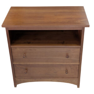 Stickley Mission Two-Drawer Media/Console Table, Cherry, 29"H, PA6961JE