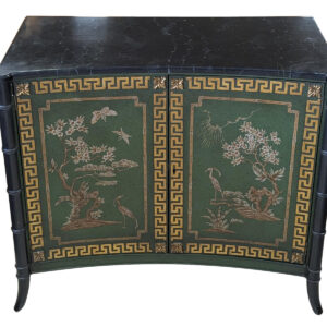 John Widdicomb Chinoiserie Two-Door Cabinet, 36.25"H, PA6979TF